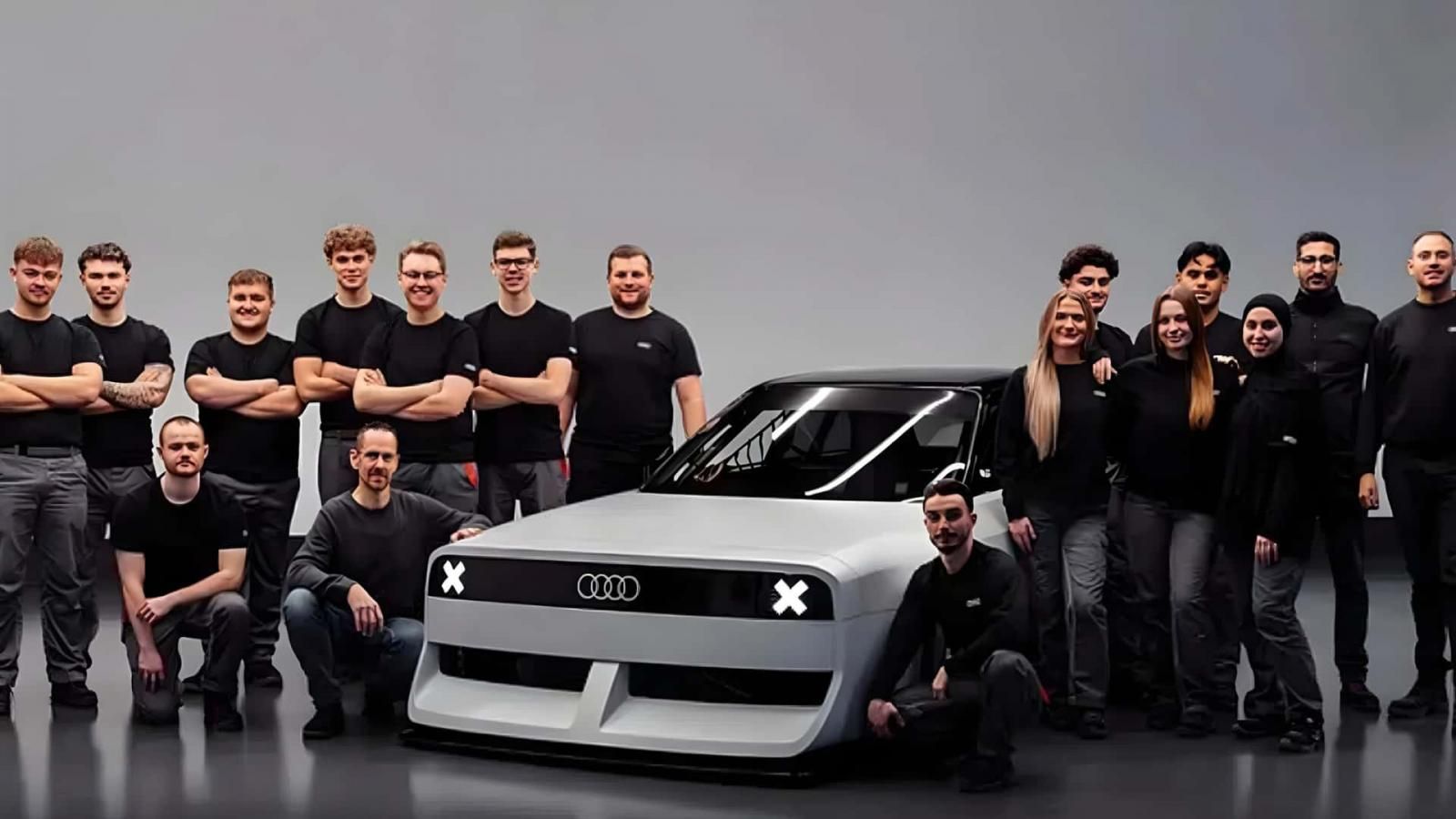 Το Audi GT50 δημιουργήθηκε για να τιμήσει τον κινητήρα του!  